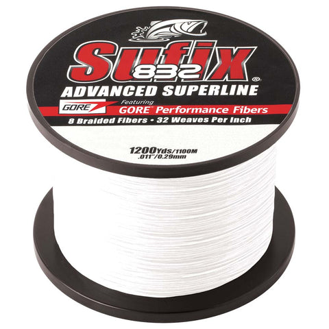 Sufix 832® Advanced Superline® Braid - 20lb - Ghost - 1200 yds