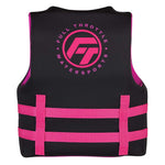 Full Throttle Youth Rapid-Dry Life Jacket - Pink/Black