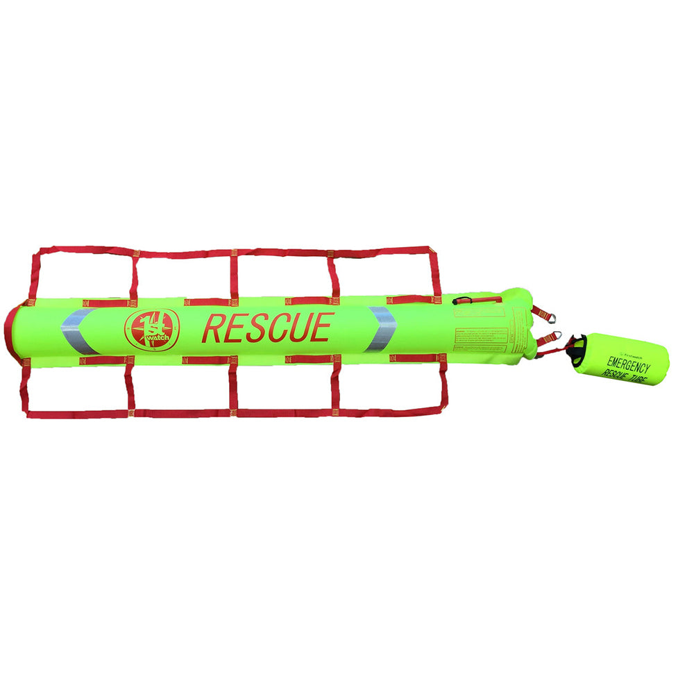First Watch RBA-200 Throw Device & Rescue Tube w/75' Throw Rope