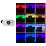 Black Oak Rock Accent Light - RGB - White Housing