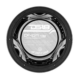 DS18 HYDRO 10" 2-Way Speakers w/Bullet Tweeter & Integrated RGB LED Lights - Carbon Fiber