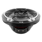 DS18 HYDRO 10" 2-Way Speakers w/Bullet Tweeter & Integrated RGB LED Lights - Carbon Fiber