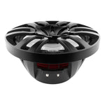 DS18 HYDRO 10" 2-Way Marine Speakers w/Bullet Tweeters & Integrated RGB LED Lights - Black