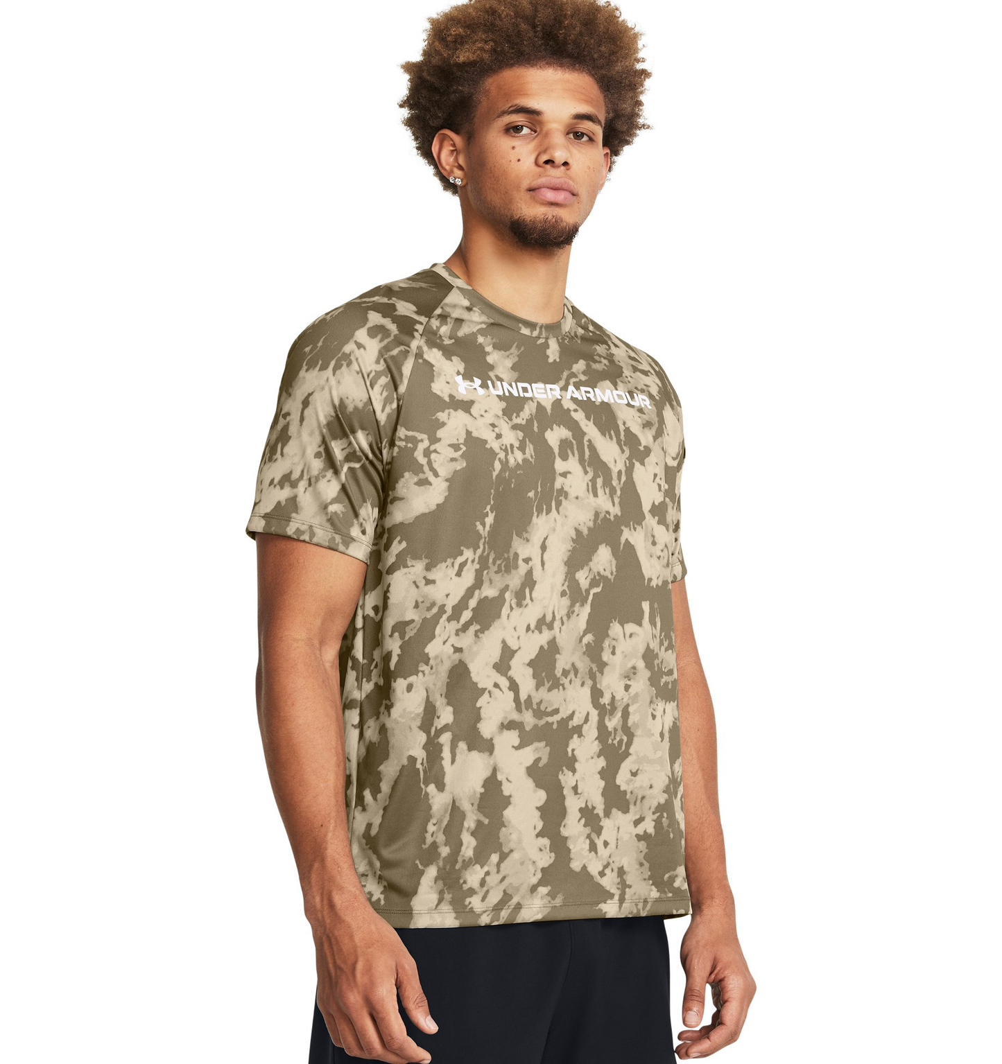 Men's Under Armour Tech Abc Camo Short Sleeve
