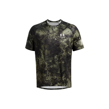 Men's Under Armour Tech Freedom Camo Short Sleeve
