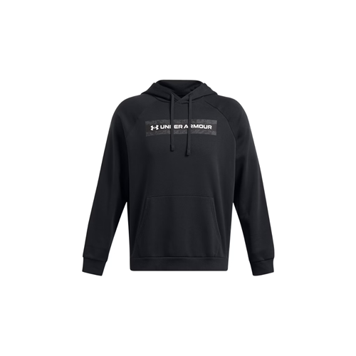 Men's Under Armour Rival Fleece Camo Chest Stripe Hoodie
