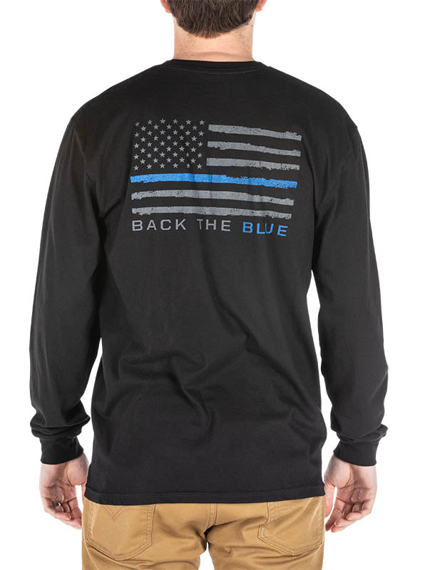 Thin Blue Line L/s Tee