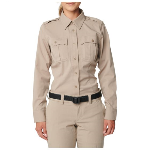 Women's Class A Flex-tac Poly/wool Twill Long Sleeve Shirt