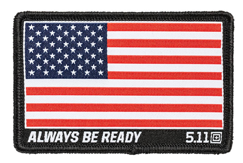 Usa Flag Woven Patch