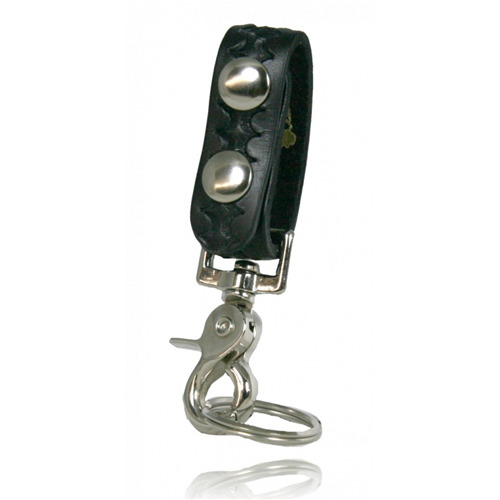 Belt Keeper With Deluxe Swivel Key Snap