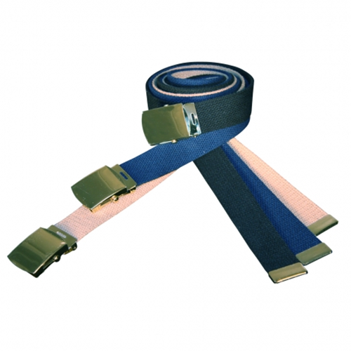 1-1/4 Cotton Web Belt With Buckle
