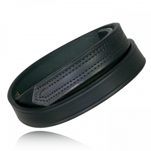 Boston Leather 1 Hook And Loop Tipped Belt