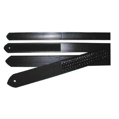Boston Leather 1 1/4 Hook and Loop Tipped Belt