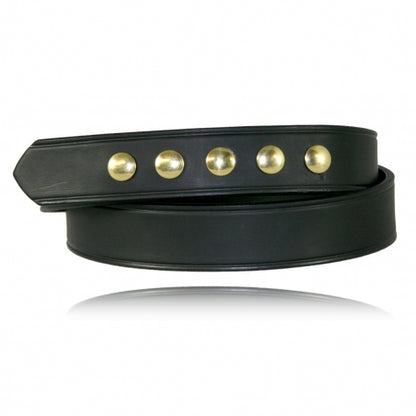 Boston Leather 1 1/2 Five-Snap Belt