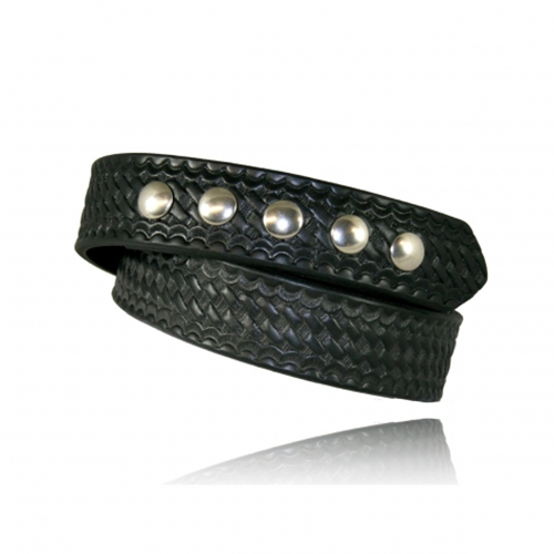 Boston Leather 1 1/2 Five-Snap Belt