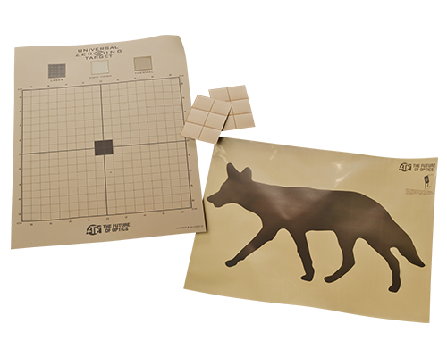 Thermal Zero/training Coyote Target Kit