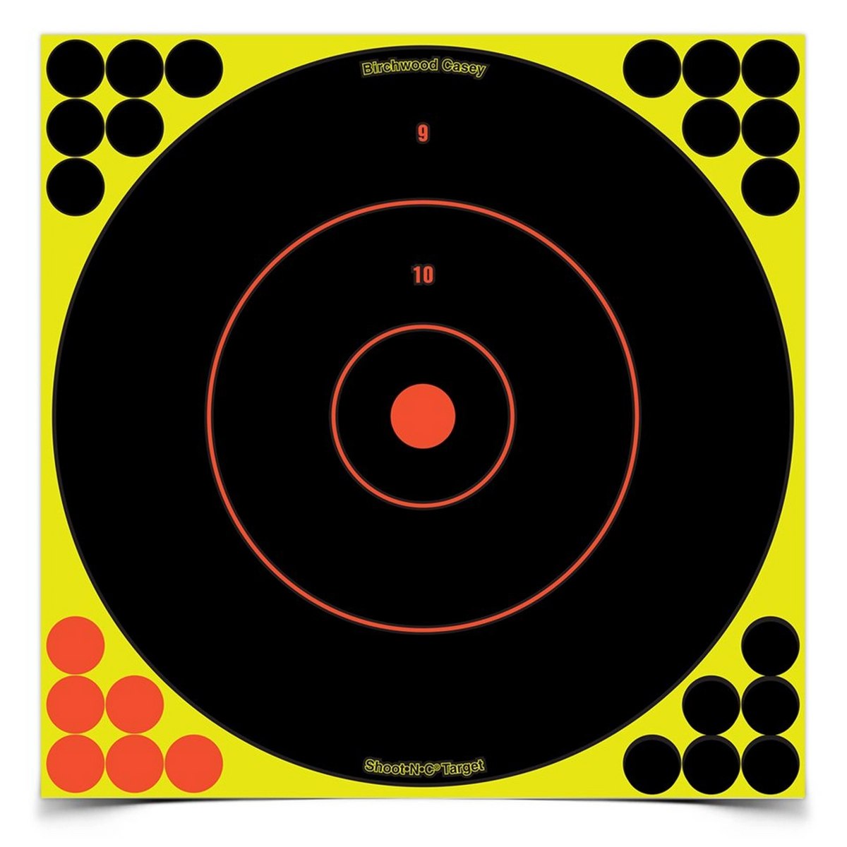 Shoot-n-c 12 Inch Bull's-eye Target
