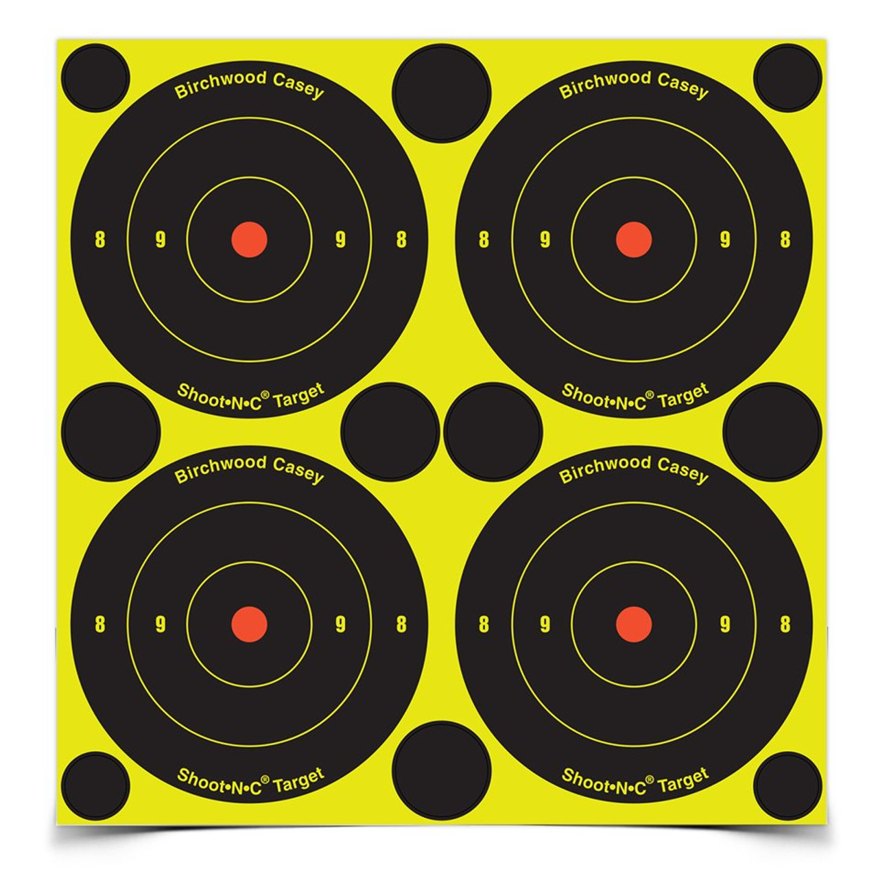 Shoot-n-c 3 Inch Bull's-eye, 240 Targets - 600 Pasters