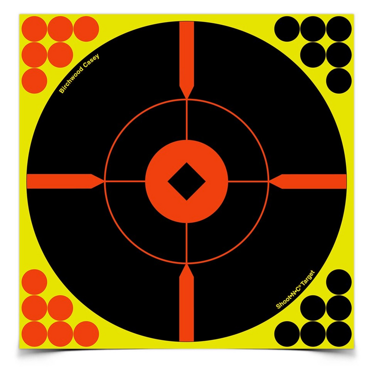 Shoot-n-c 8 Inch Bull's-eye Bmw Target