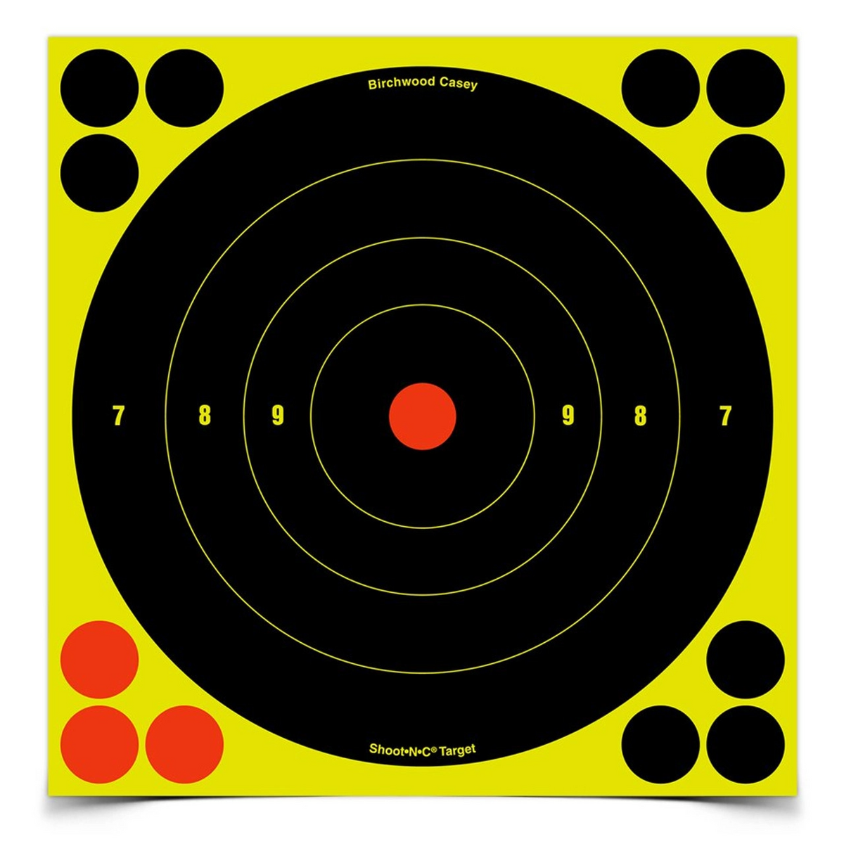 Shoot-n-c 8 Inch Bull's-eye Target