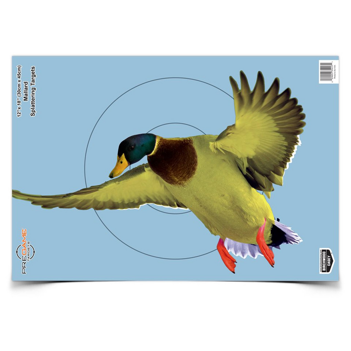 Pregame 12 X 18 Inch Duck, 8 Targets