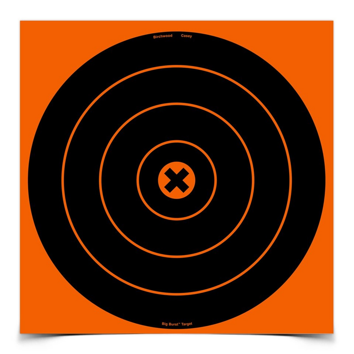 Big Burst 12 Inch Bull's-eye Target, 3 Sheets