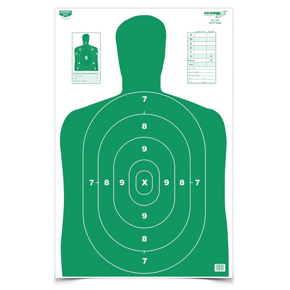 Eze-scorer 23 X 35 Bc-27 Green Target