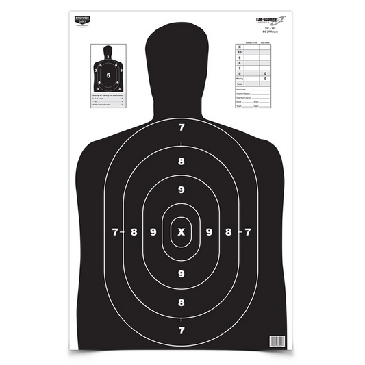 Birchwood Casey Eze-scorer 23 X 35 Bc-27 Black Target