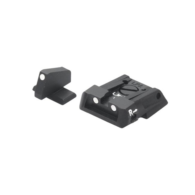 White Dot Adjustable Sight Kit For Apx