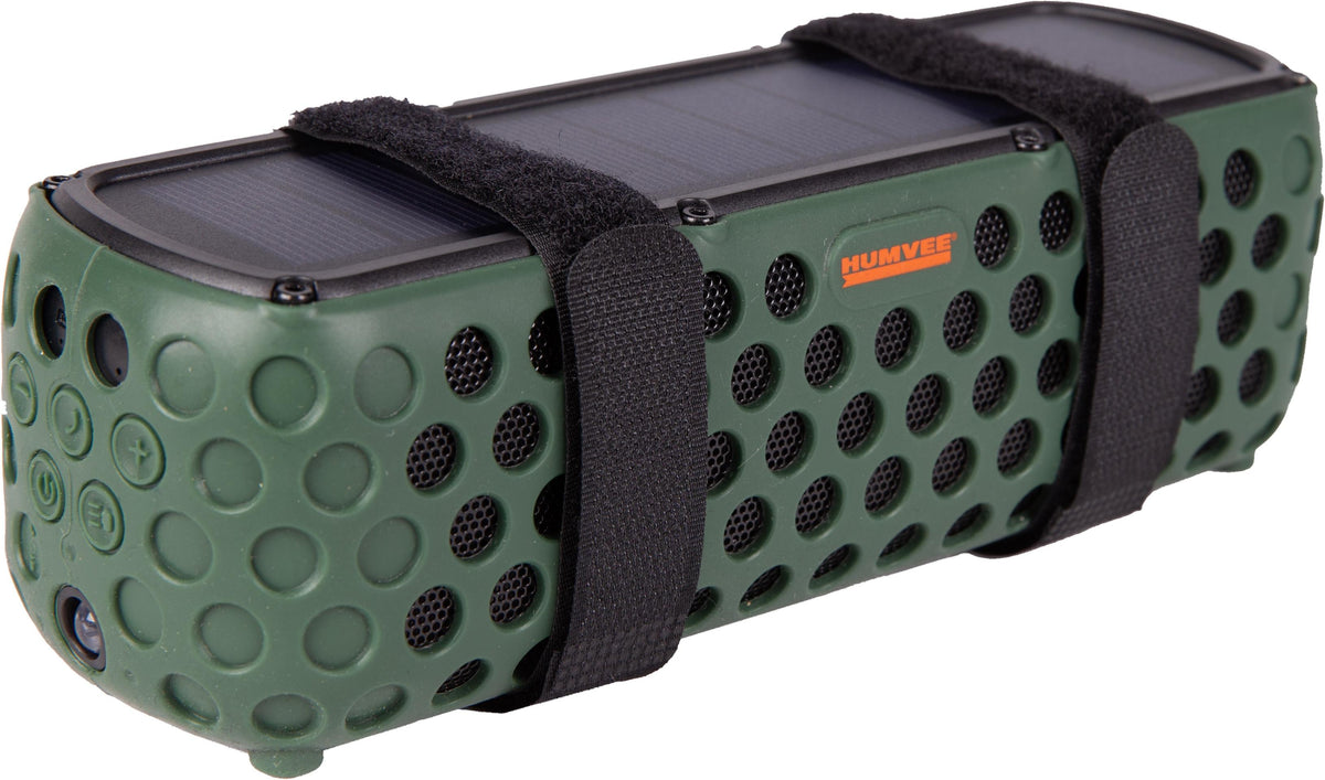 Portable Solar Bluetooth Speaker W/ Led Light