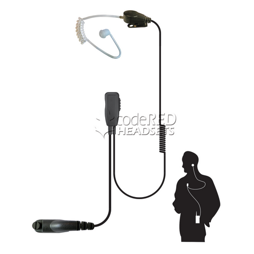Code Red Headsets Recruit Single Wire Microphone