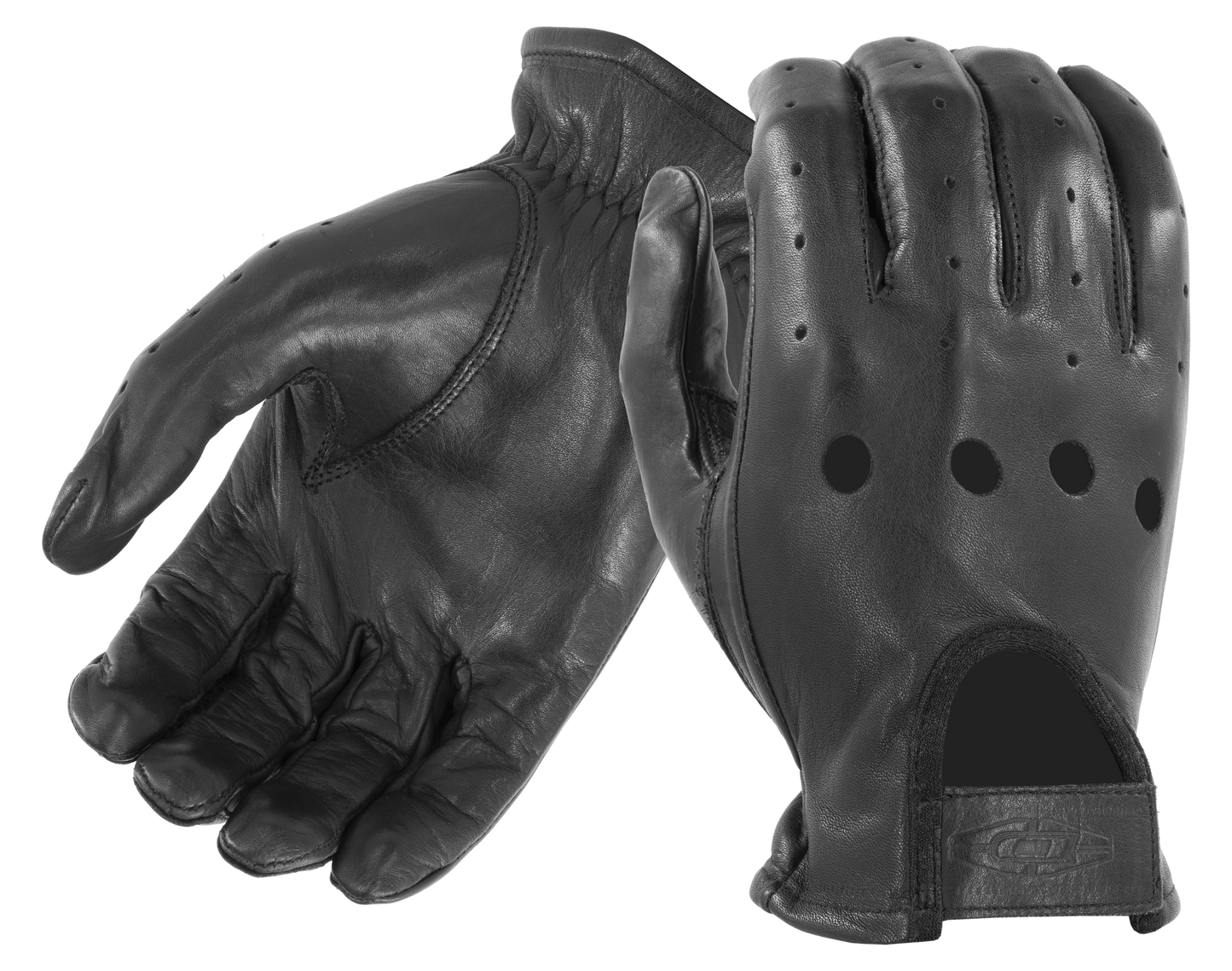 Damascus Full-Finger Leather Driving Gloves