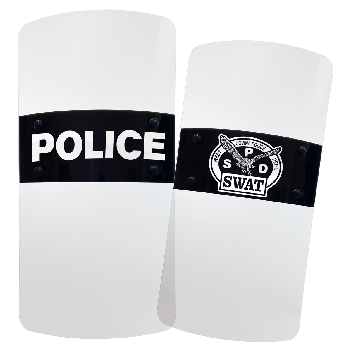 Custom Riot Shield Lettering (laser Uv Application)