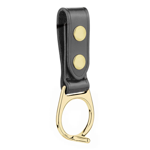 Plain Leather Pr24 Holder With Solid Brass Ring