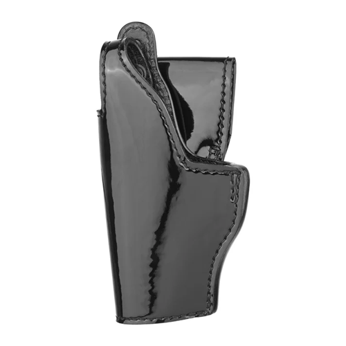 Hi-gloss Leather Mid Ride (jacket Slot) Holster