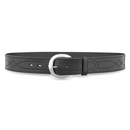 Black Leather 1-3/4" Holster Belt
