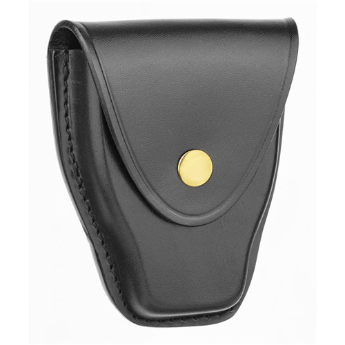 Plain Leather Tapered Closed Single Cuff Case