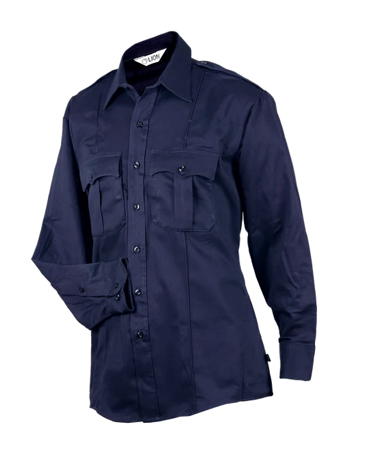 Elbeco Heroshield 100% Cotton Men's Bravo Long Sleeve Shirt