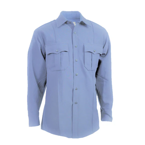Elbeco Men's TexTrop2 Long Sleeve Shirt in Dark Navy/Blue