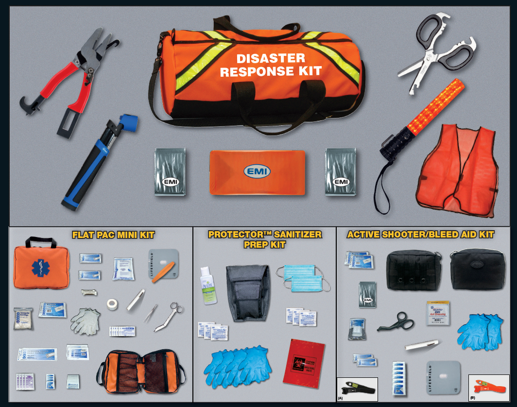 Disaster Response Kit with S.T.A.T. Tourniquet