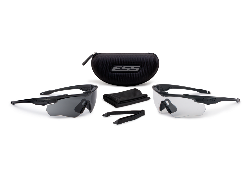 Crossblade 2x Black W/ Clear & Smoke Gray Lenses