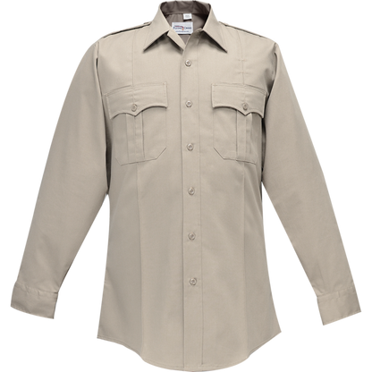 Flying Cross Command Long Sleeve Shirt w/ Zipper & Convertible Sport Collar