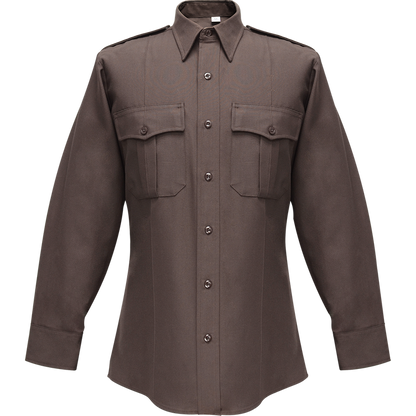 Flying Cross Command Long Sleeve Shirt w/ Zipper & Convertible Sport Collar