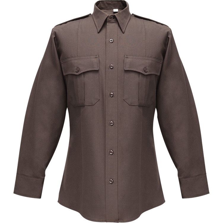 Command Long Sleeve Shirt W/ Zipper & Convertible Sport Collar