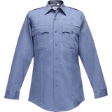 Duro Poplin Long Sleeve Shirt w/ Sewn-In Creases