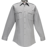 Duro Poplin Long Sleeve Shirt w/ Sewn-In Creases