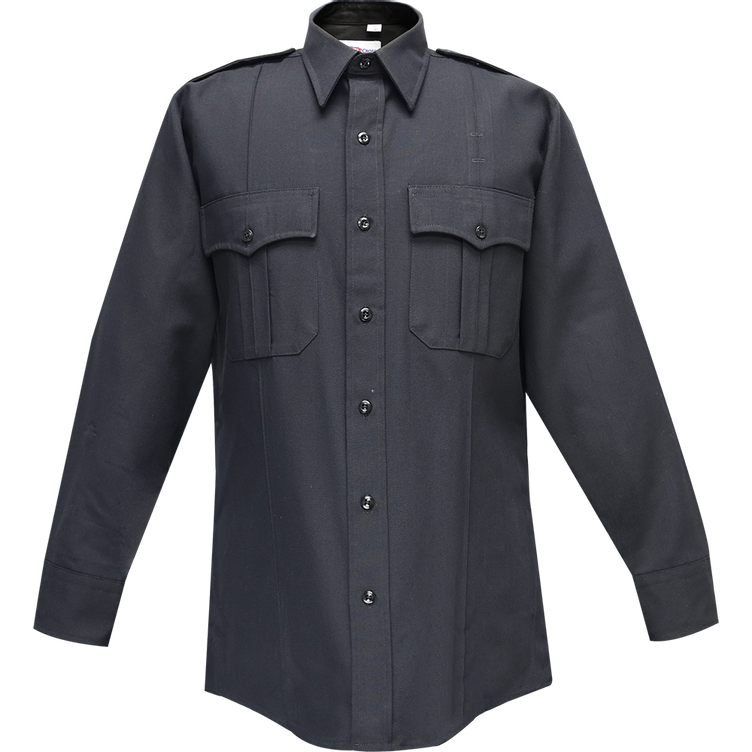 Command Long Sleeve Shirt W/ Zipper & Convertible Sport Collar