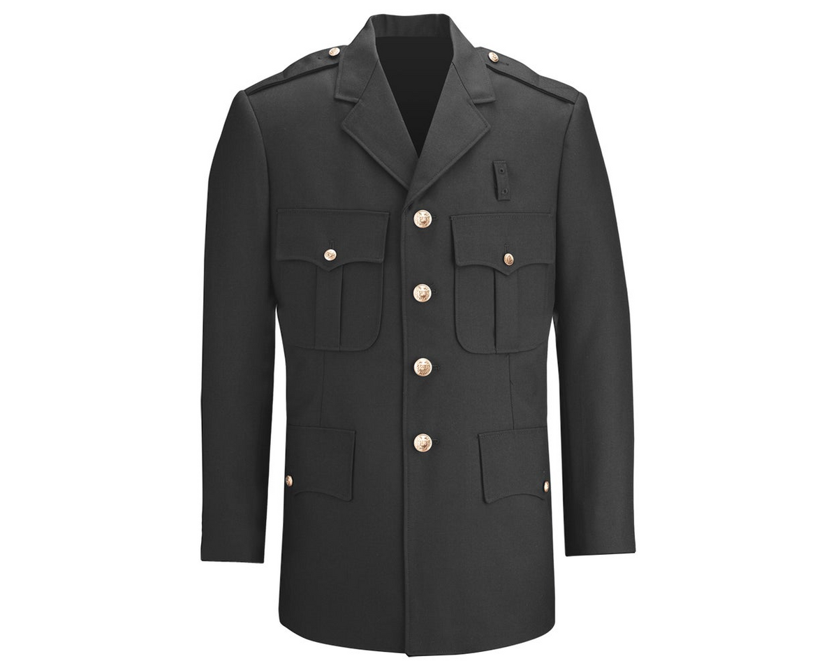 Command Single Breasted Dress Coat W/ Shoulder Strap