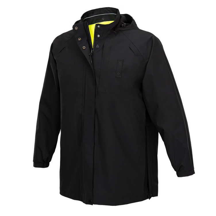 Dutyguard Rt (rain Technology) Reversible Rain Jacket - Black