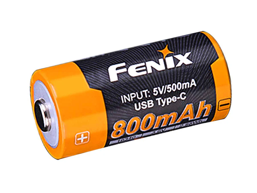 16340 Rechargeable Battery W/ Protection Circuit